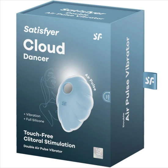 Vibrator Cloud Dancer - Elegant, Transparent, Mărime Unică.