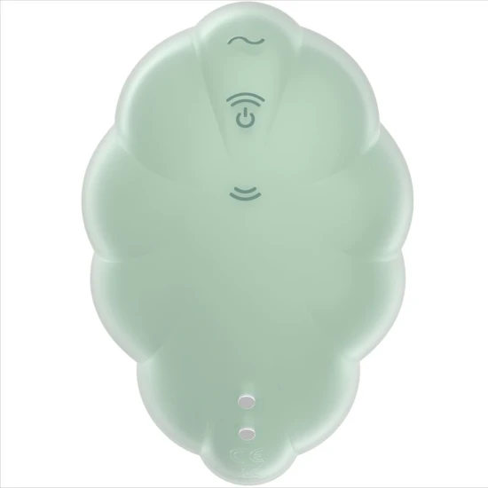 Vibrator Cloud Dancer - Air Pulse, Verde, Unic