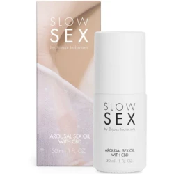 Ulei de masaj sexual cu CBD Slow Sex, 30 ml