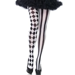 Dresuri Harlequin - Model Elegant, Alb, Mărime Unică