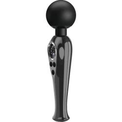 Skyler - Vibrator tip wand, Negru