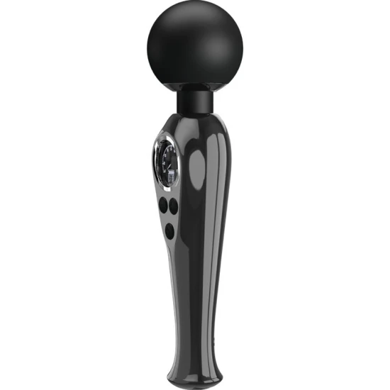 Skyler - Vibrator tip wand, Negru