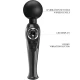 Skyler - Vibrator tip wand, Negru
