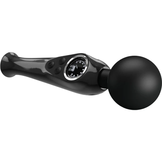 Skyler - Vibrator tip wand, Negru