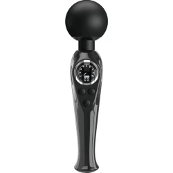 Skyler - Vibrator tip wand, Negru