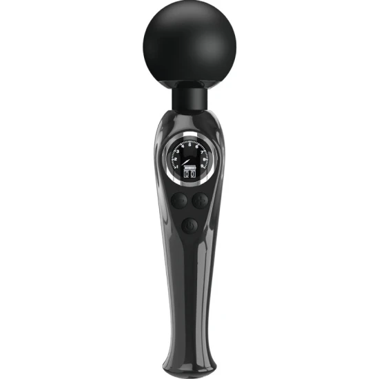Skyler - Vibrator tip wand, Negru