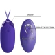 Ou vibrator cu telecomandă pentru adulți, Violet