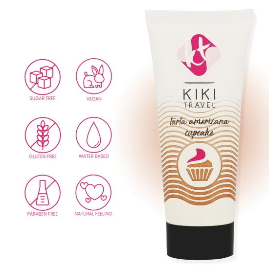 KIKI TRAVEL - Lubrifiant Tip Cupcake, 50 ml