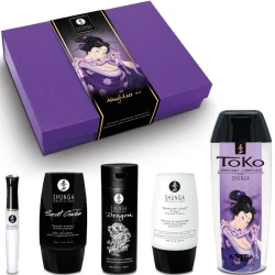 Kit Naughtier Shunga - Set Intim, Multicolor, Unică Mărime