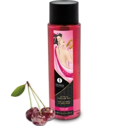 Gel de duș și baie cu aromă de cireșe înghețate, 370 ml