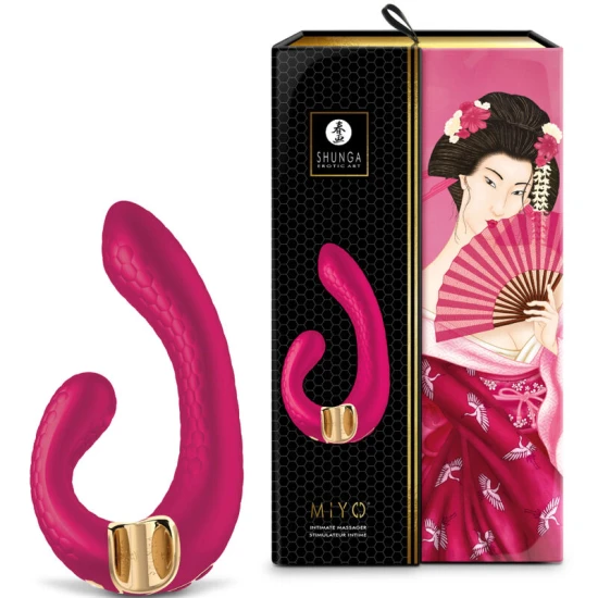 Masaj Intim MIYO - Ergonomic și Flexibil, Fuchsia, Unică