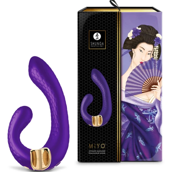 Vibrator MIYO - Stimulare intensă, Violet, Mărime unică.
