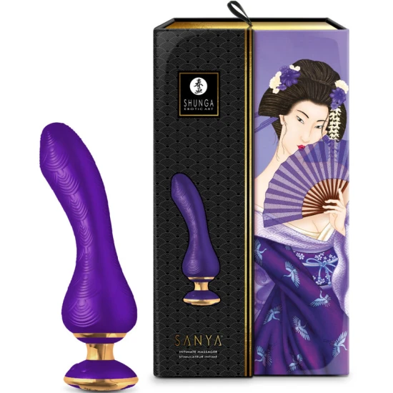 Masaj Intim Sanya - Ergonomic și Puternic, Violet, Unică