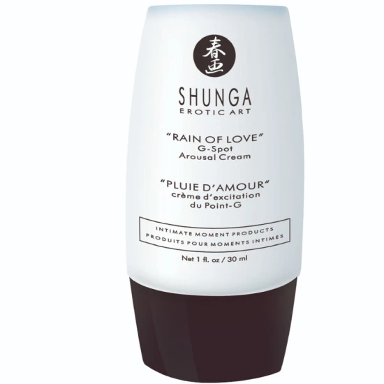 SHUNGA - Cremă stimulatoare pentru punctul G - Rain of Love