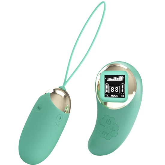 Ou vibrator cu telecomandă, Verde