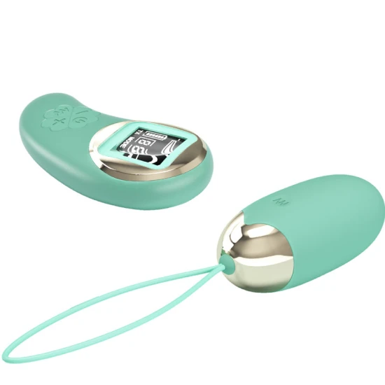 Ou vibrator cu telecomandă, Verde