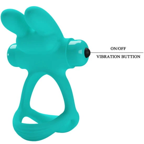 Inel vibrator Model Iepure, Verde