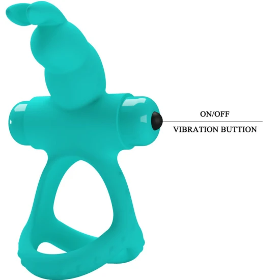 Inel vibrator iepure, Verde