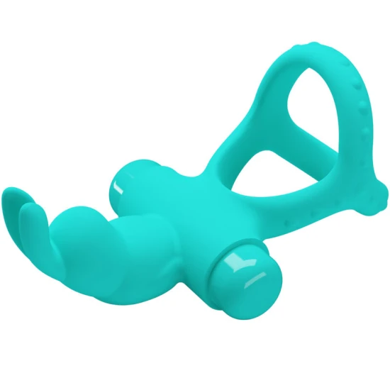 Inel vibrator iepure, Verde