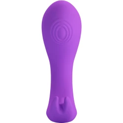 Vibrator Premium cu Telecomandă și Funcție de Pulsare - Violet