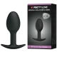 Plug Anal Pretty Love, Silicon 6,5 Cm, Negru