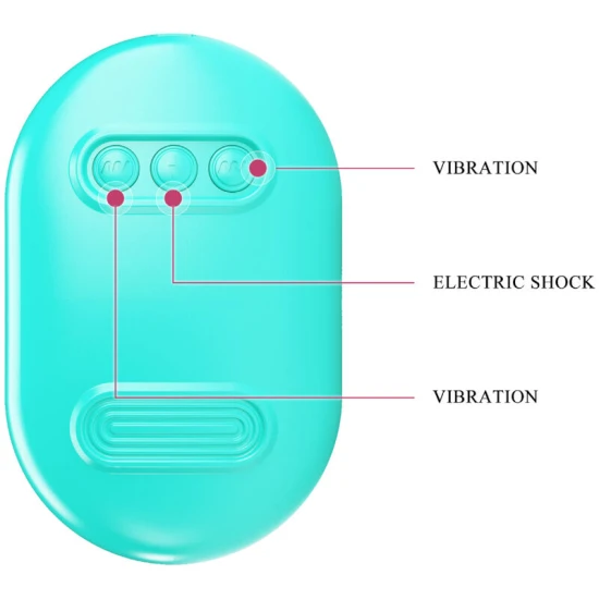 Set surpriză, pensete cu electrostimulare, albastru