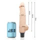 Vibrator realist cu autolubrifiere, 24 cm x 4 cm