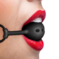 Model BONDAGE, Roz, Silicon respirabil