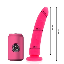 DELTA CLUB - DILDO Tip Produs Roz, 20 cm - 4 cm
