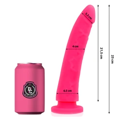 DELTA CLUB - DILDO Model, Roz - 23 cm - Ø 4.5 cm