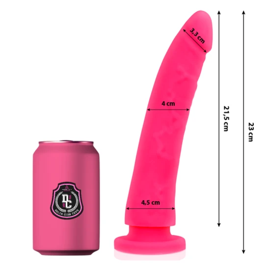 DELTA CLUB - DILDO Model, Roz - 23 cm - Ø 4.5 cm
