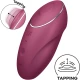 Vibrator Lay-On Satisfyer - Tap & Climax 1, Roșu