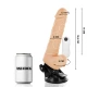 Vibrator Realistic - Cu Telecomandă, Natural, 19.5 cm -O- 4 cm