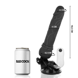 Vibrator Realistic - Negru, 19.5 cm.