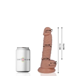 Dildo 7 Realistic - 17.1 cm, Culoarea pielii, 2.9 cm.