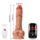 Vibrator Master Huck, Cu Telecomandă, Bej