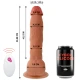 Vibrator Cu Telecomandă, Realist, Bej