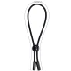 Inel Penis Cord - Stimulare Testicule, Negru, Mărime Ajustabilă