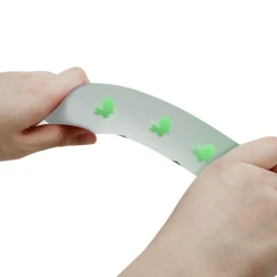 Dildo Magical Amurg, Fără vibrație, luminos, Verde