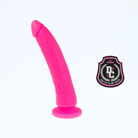 DELTA CLUB - Jucărie Tip Dildo, Roz, 17 cm - Ø 3 cm