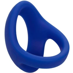 Inel dublu pentru penis și testicule, albastru