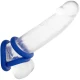 Set inele penis Admiral din silicon, albastru, Universal