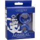 Set inele penis Admiral din silicon, albastru, Universal