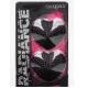 Acoperitor pentru sfârcuri în formă de inimă, Radiance Heart, Negru