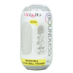 Ou Masturbator Boundless, Reversibil Moale, Cu Bilă, Pentru Stimulare, Galben