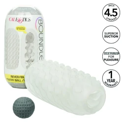 Ou Masturbator Boundless, Reversibil Moale, Cu Bilă, Pentru Stimulare, Galben