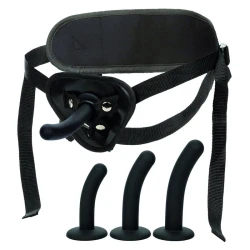 Kit pegging cu ham universal din silicon, negru