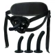 Kit pegging cu ham universal din silicon, negru