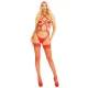 Body sexy Heart - Decupat, Roșu, L