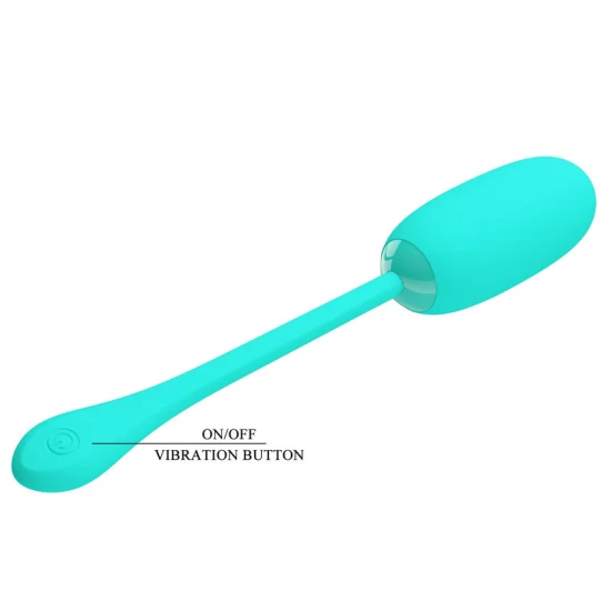 Vibrator Julius, impermeabil, reîncărcabil, verde aqua